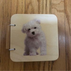 Monti Kids “Animals” Wooden Book